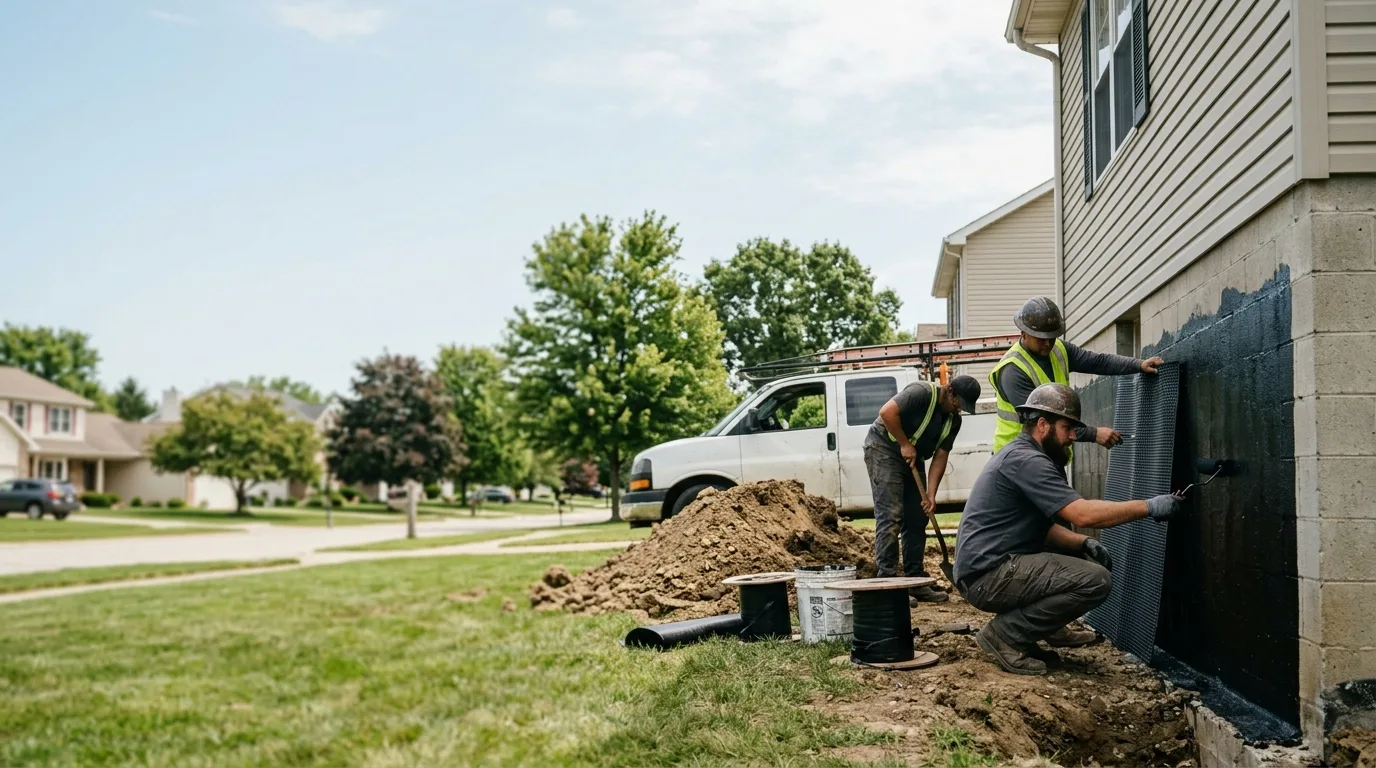 Basement Waterproofing in New Lebanon, OH near me